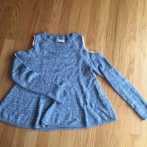 Abercombie Kids Cold Shoulder Sweater